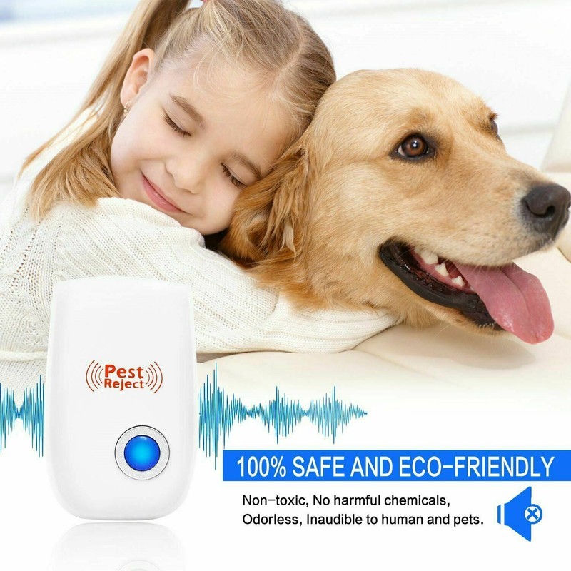 10PACK Ultrasonic Pest Repeller Control Electronic Repellent Mice Bug Rat Reject gallery