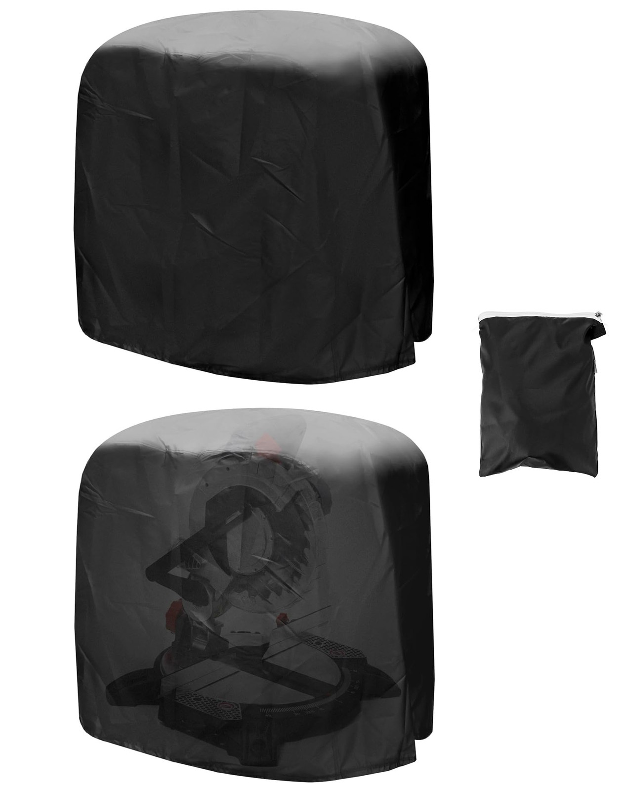 QWORK Dustproof Miter Saw Cover, 2 Pack Waterproof Covers, 210D Oxford Cloth ... gallery