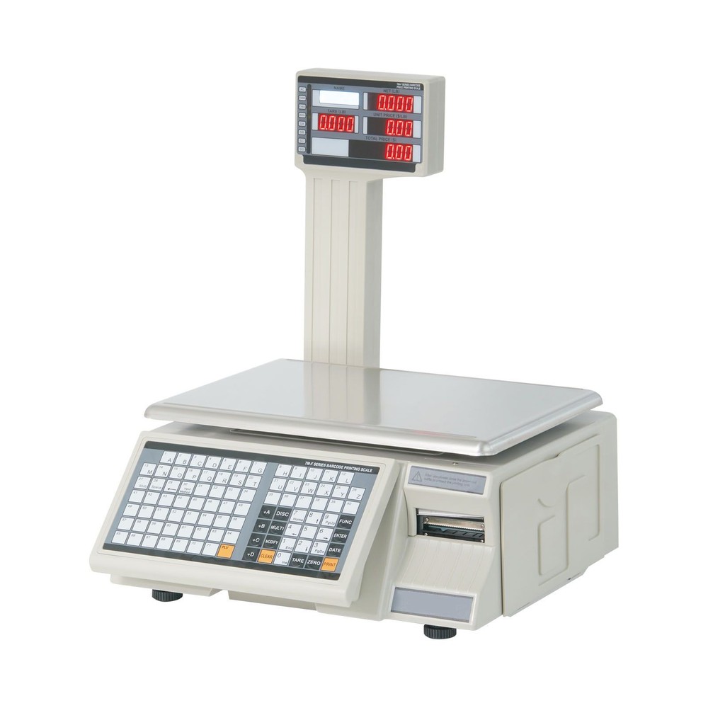 Electronic Price Computing Scale, 66 LB Digital Deli Weight Scales, LCD & LED