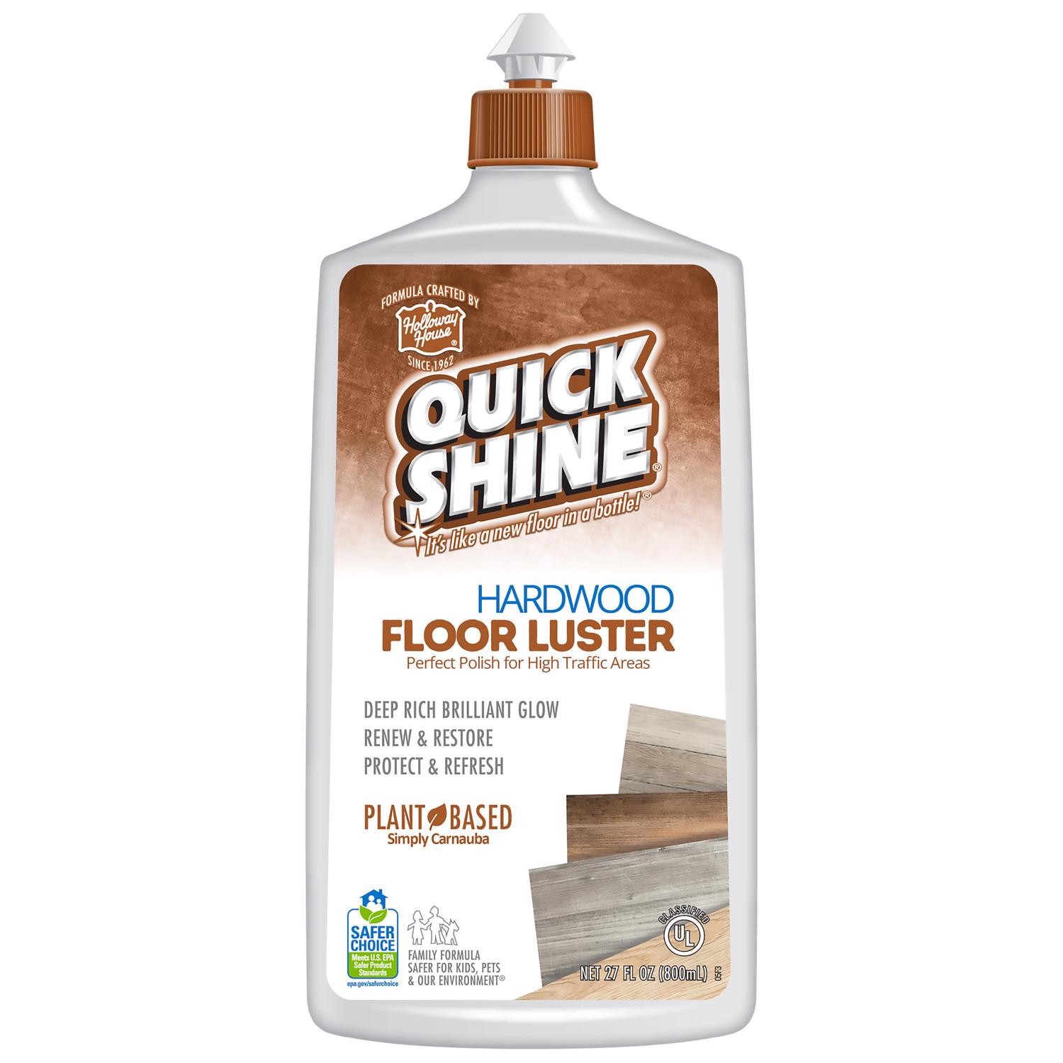 Holloway House Quick Shine No Scent Hardwood Floor Luster Liquid 27 oz gallery