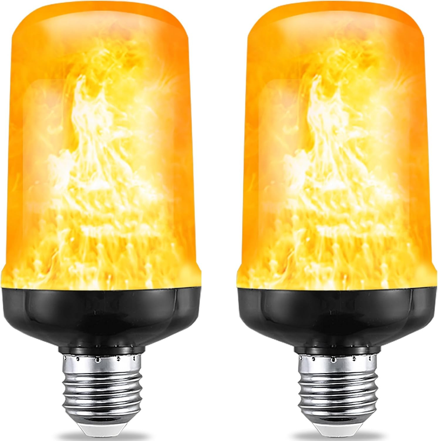 Flame Light Bulbs, Flickering Light Bulb with 4 Modes Upside down Effect, 5W E26 gallery