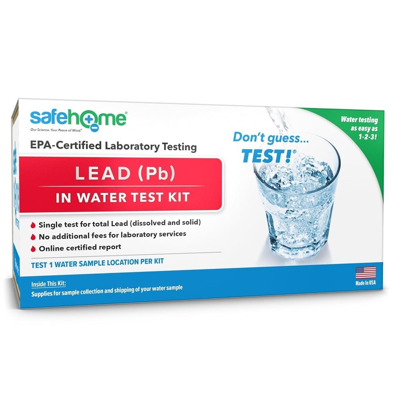 Lead in Water Testing Kit - Quality Controls Included gallery