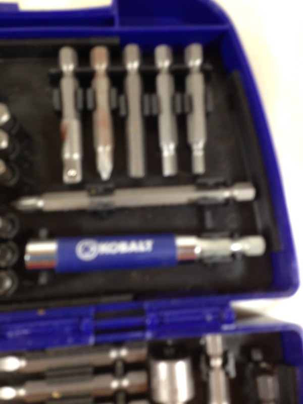 Kobalt Tools Screwdriver Bit Set with Hardshell Case gallery