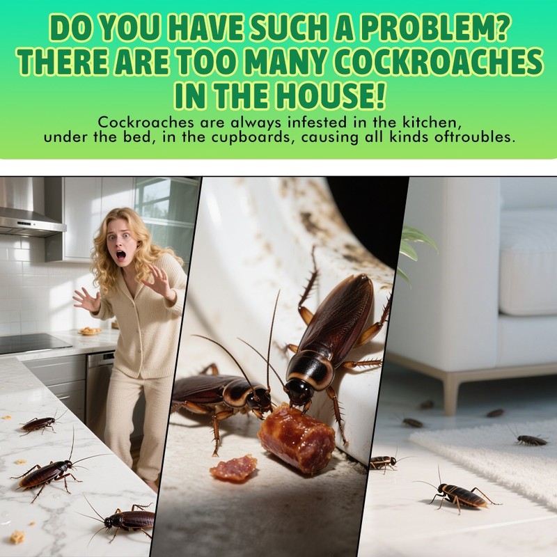 Cockroach Gel Bait Roach Killer , Insecticida Poderoso para Eliminar Cucarachas gallery