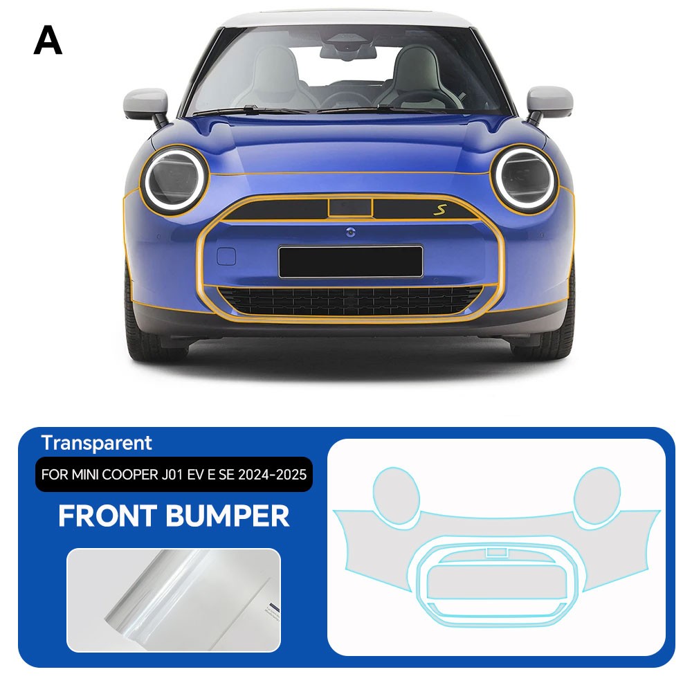 PPF Full Car For Mini Cooper J01 EV E SE 2024-2025 Precut Paint Protection Film