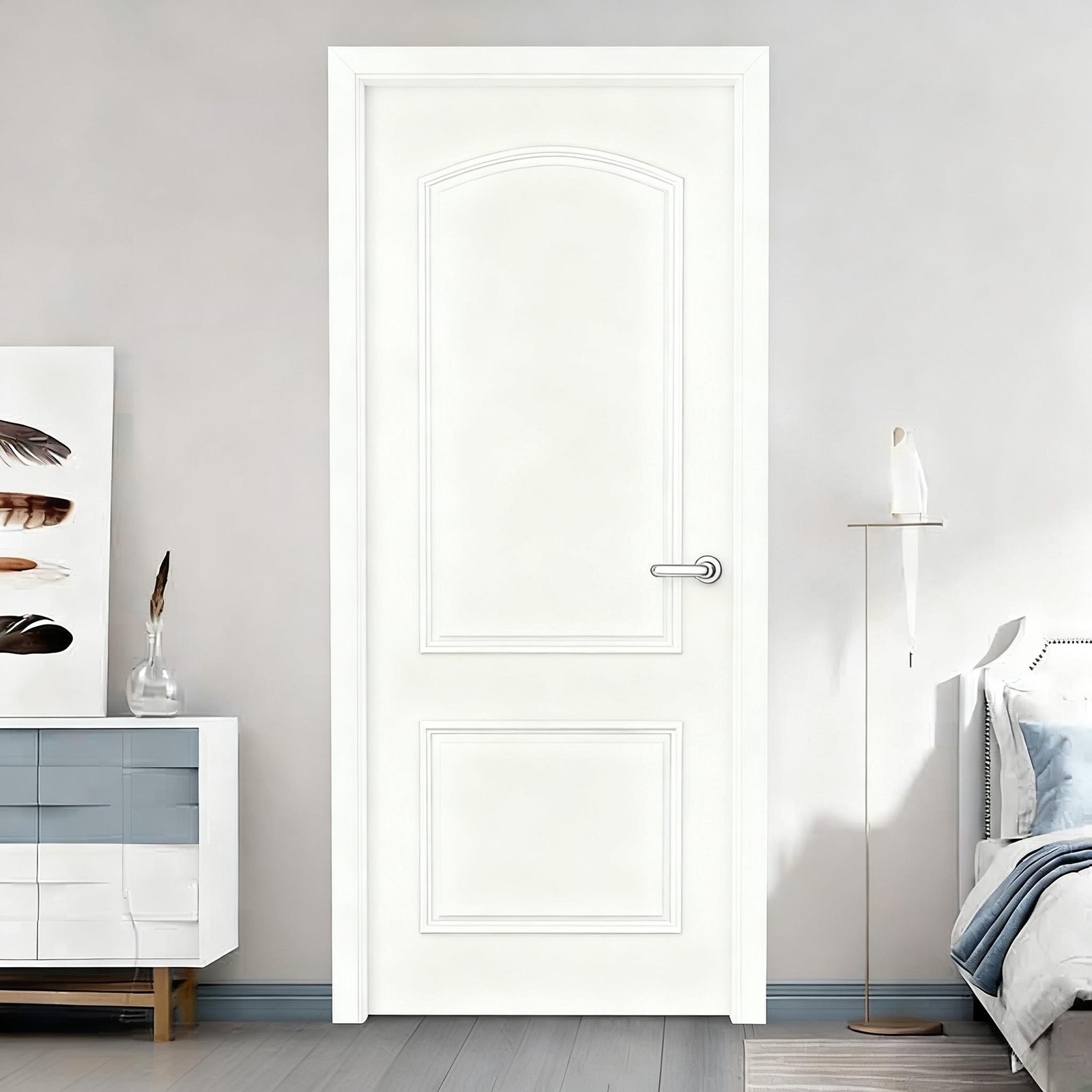 FixtureDisplays 30 x 80" Premium MDF Interior Door gallery