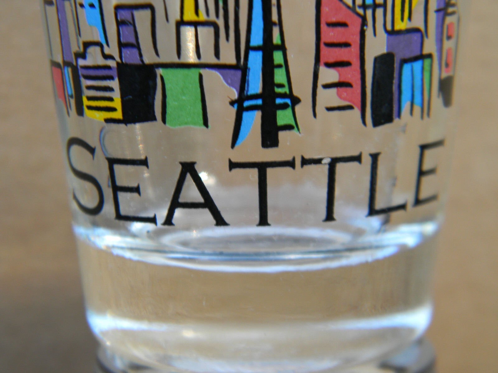 SEATTLE SHOT GLASS NICE READY FOR USE 2 3/8" gallery