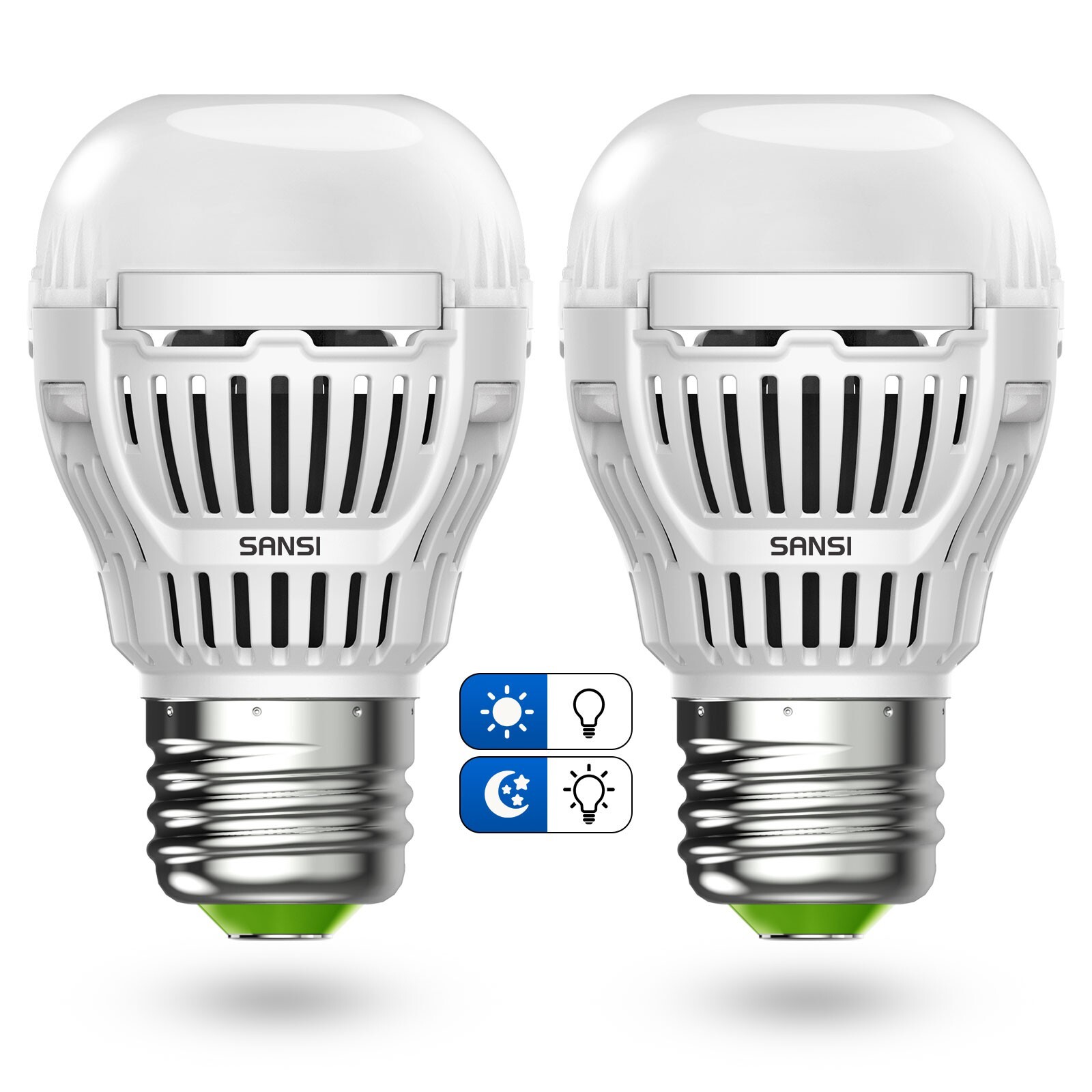SANSI Dusk to Dawn LED Light Bulb Outdoor 8W 60W Equivalent 5000K Daylight 800lm gallery