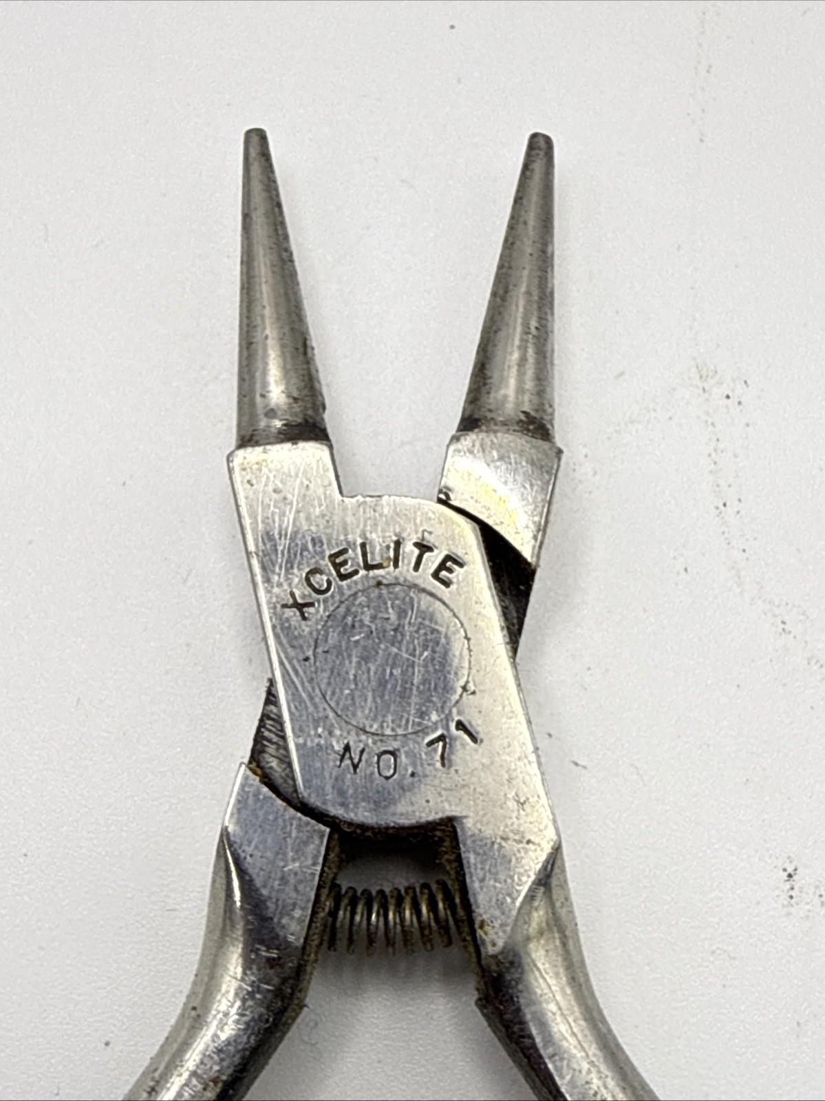 Xcelite 71 4 1/2" Mini Round Nose Electronics Pliers Vintage USA gallery