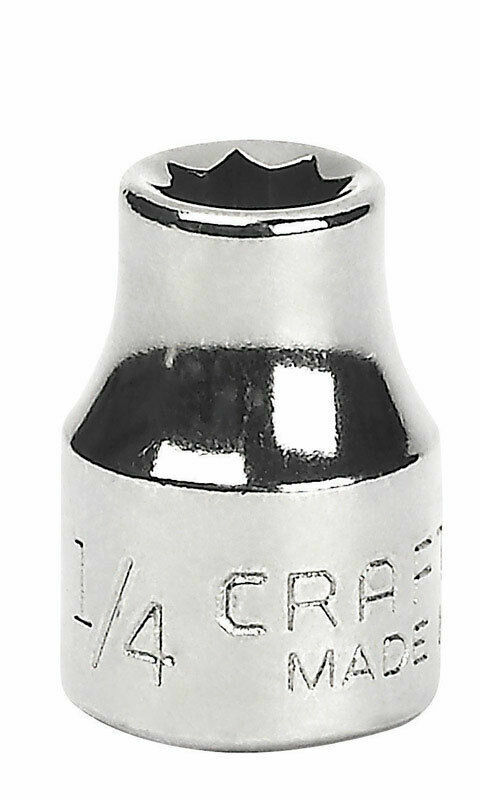 Craftsman 1/4 in., 8 pt. STD Socket, 3/8 in. Drive 1/4 Square gallery