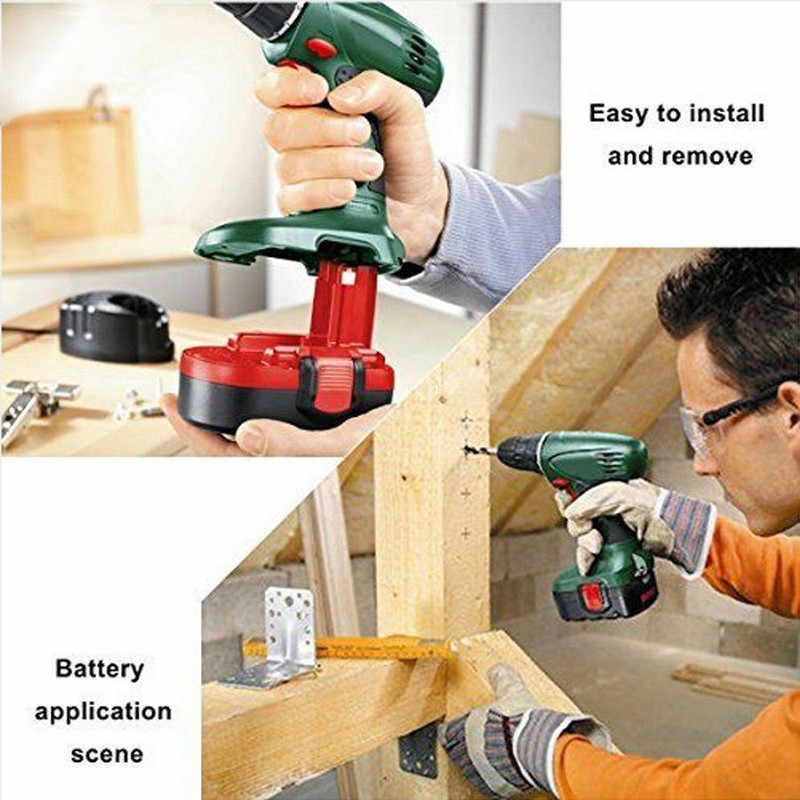 2Pack 18 Volt 4.6Ah Battery for Bosch BAT025 BAT180 BAT181 BAT189 BAT026 BAT160 gallery