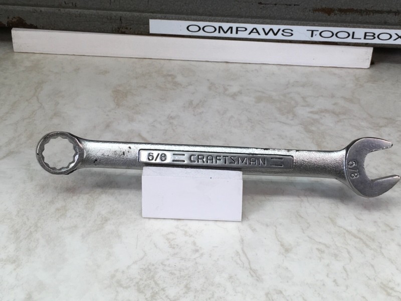 Craftsman Combination Wrench, 12pt sizes 1/4in.-7/8in. SAE, You Choose USA Made gallery