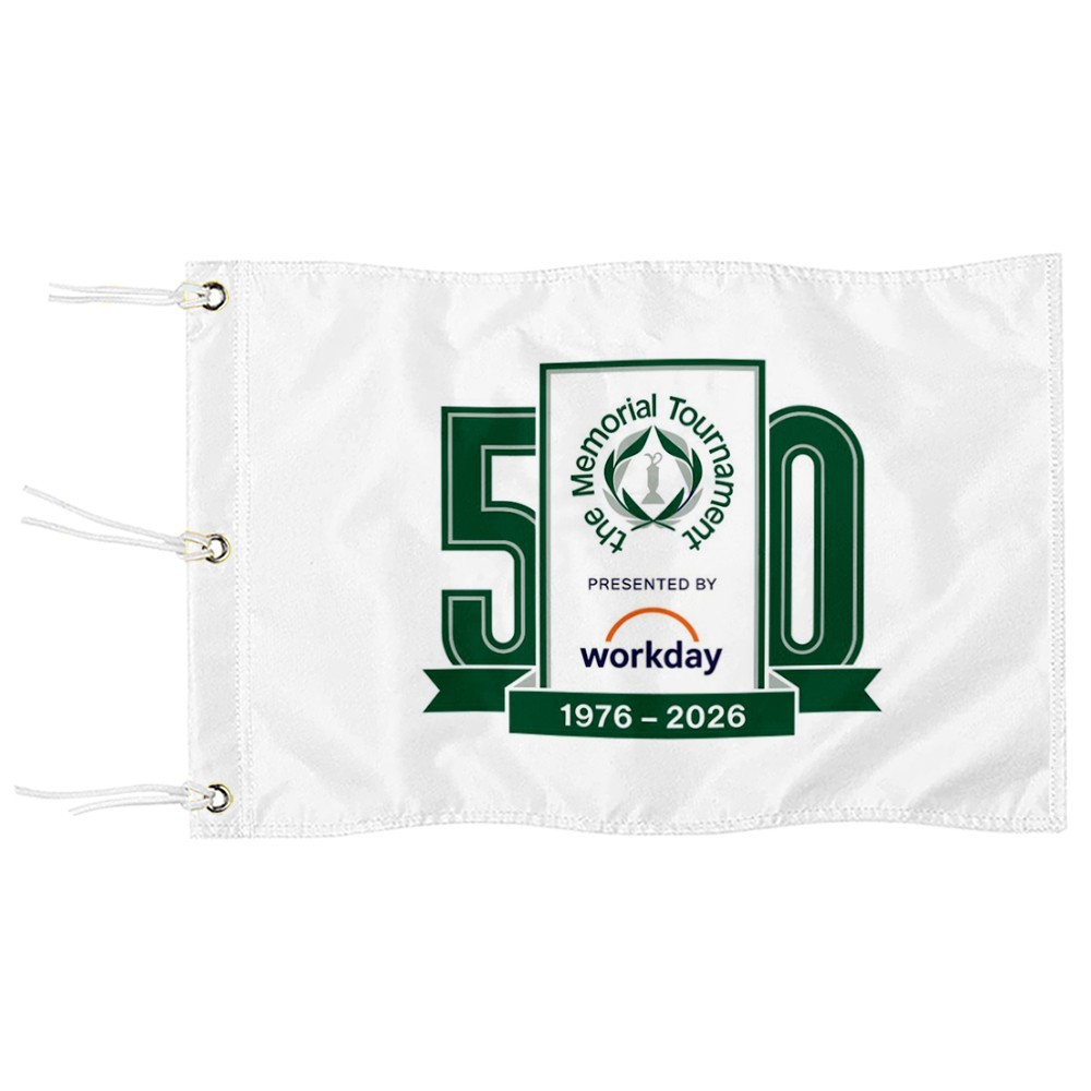 the Memorial Tournament presented by Workday Golf Pin Flag 13x20Inch gallery