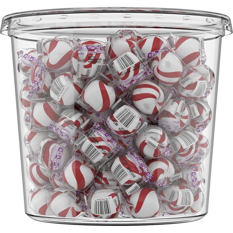 Bobs Sweet Stripes Soft Peppermint Candy, 160 Individually-Wrapped Pieces, 28... gallery