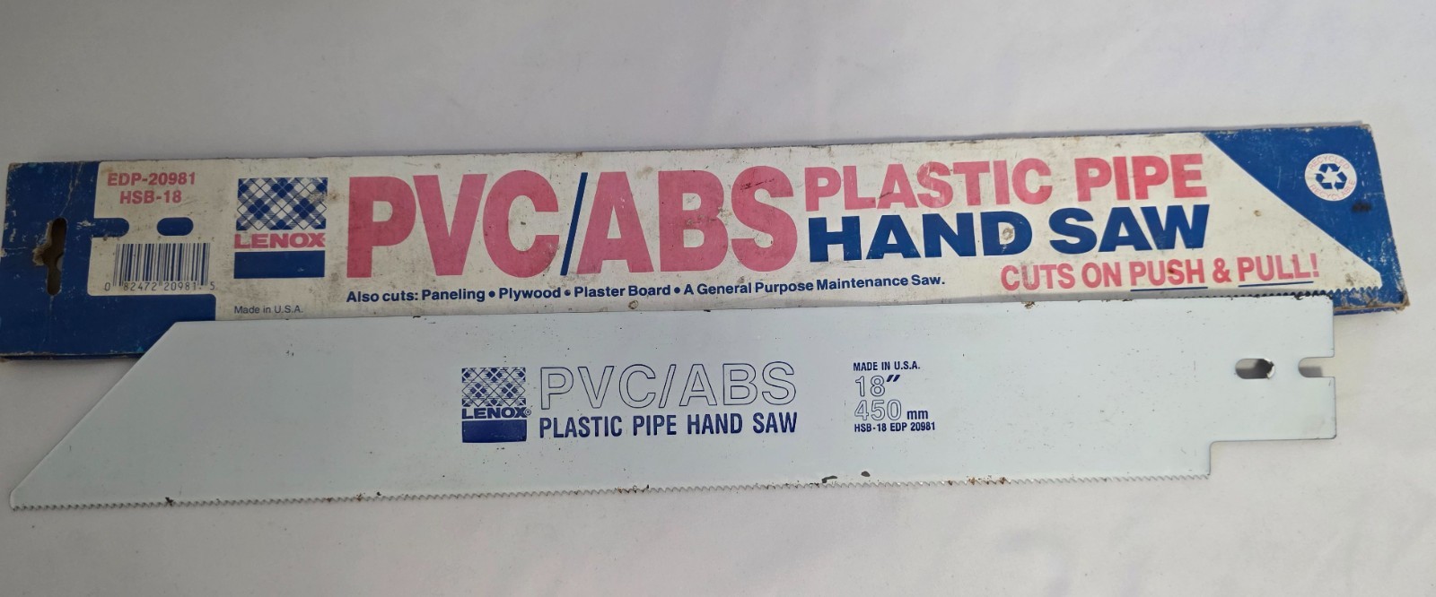 Lenox 20981 HSB-18 18" Replacement Blade for PVC/ABS Pull Saws gallery