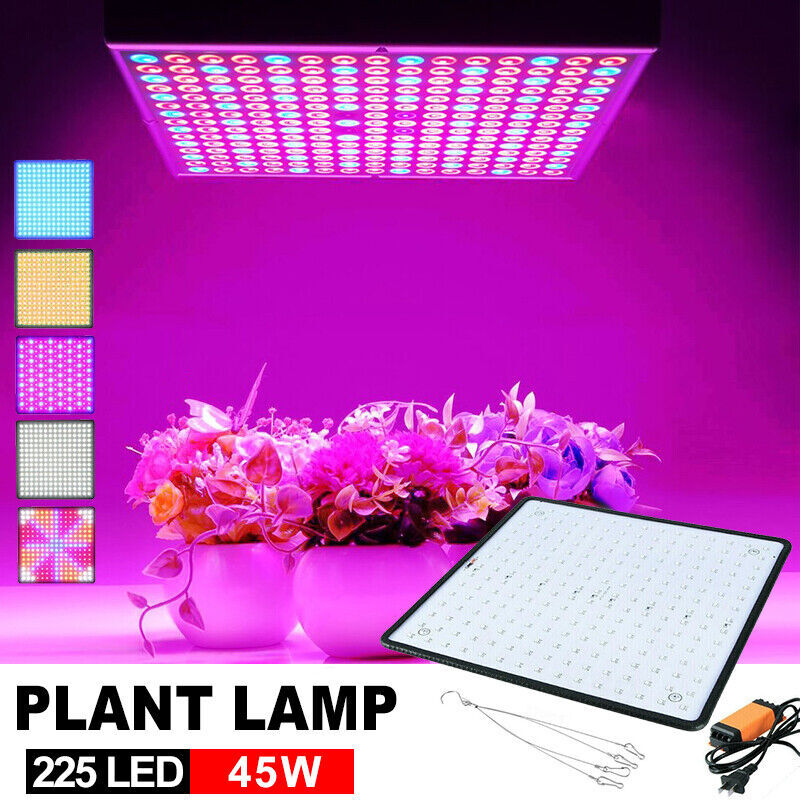 2 Pack 8500W LED Grow Light Panel Full Spectrum Lamp for Indoor Plant Veg Flower gallery