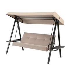 Durable 350 Replacement Canopy Top Compatible with Red Shed Swing Model Beige