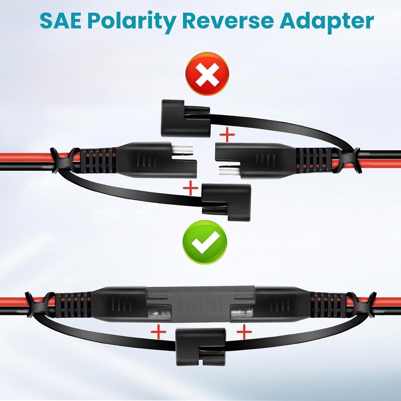 SAE Extension Cable Battery Tender Extension Cable Motorcycle Car Motorbike 12V gallery