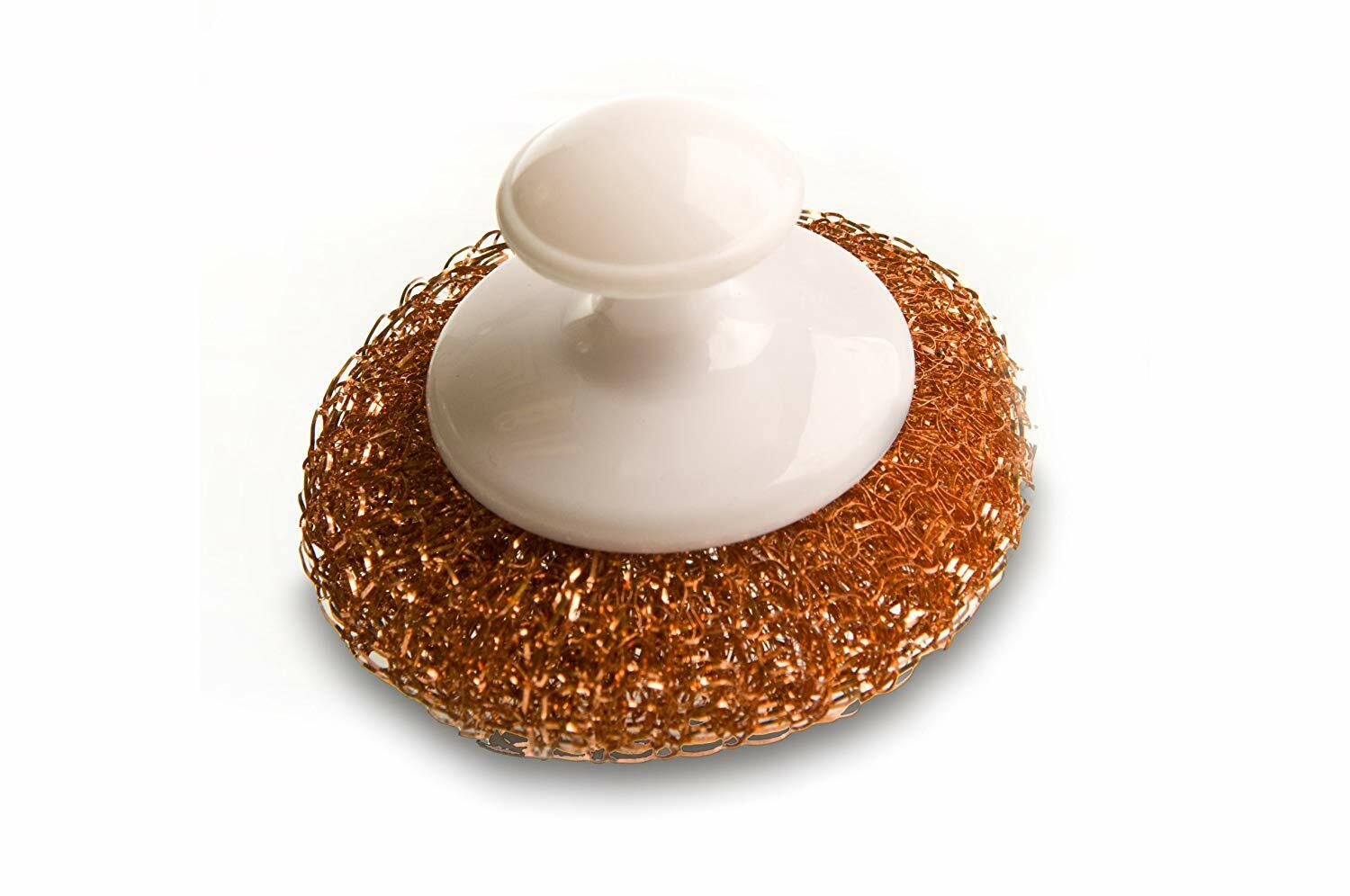 Lola Kopper Plus Wire Mesh Scourer with Knob gallery