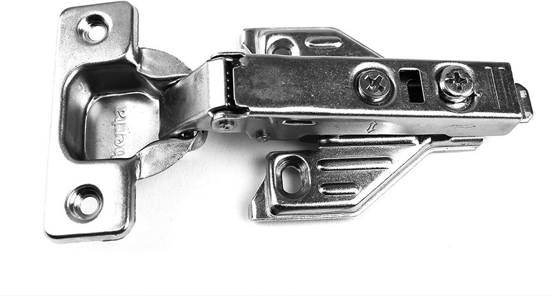 40 Pieces Full Overlay Face Frame Soft Closing Cabinet Hinges with Screws gallery