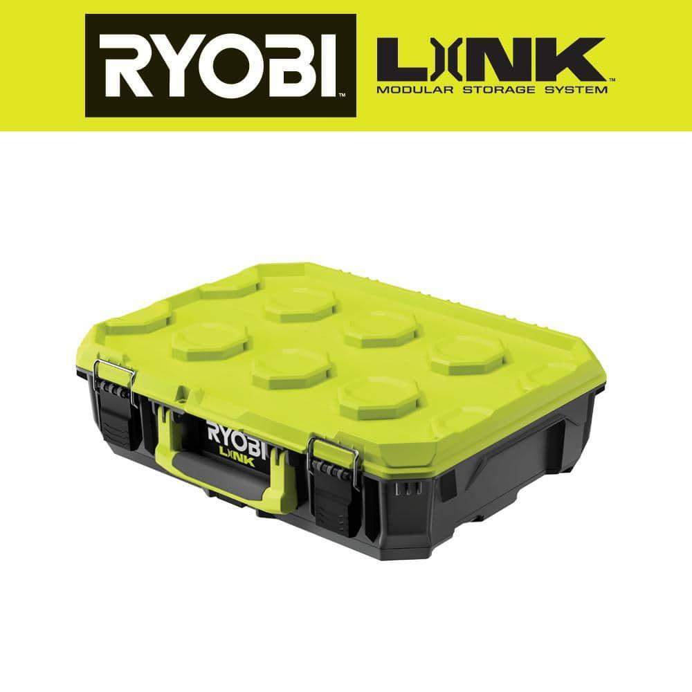 Ryobi Link Tool Box Impact Water Dust Resistant Modular Storage System Durable gallery