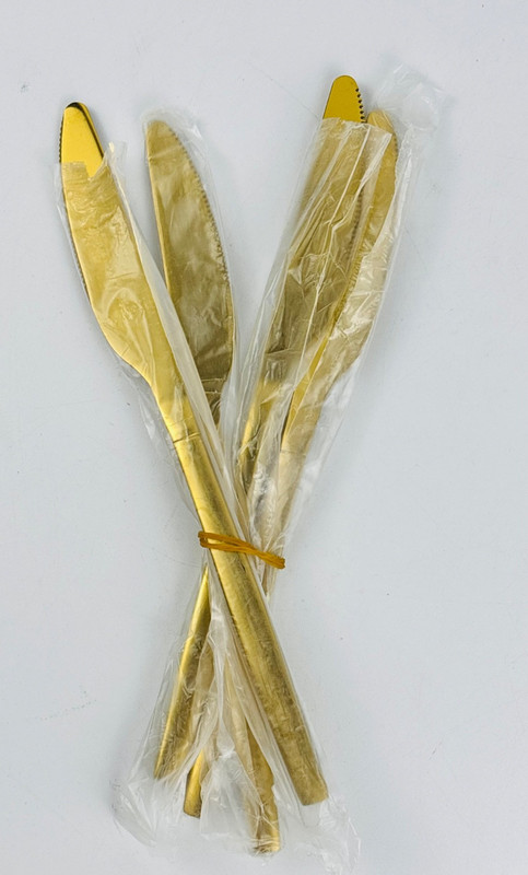 Berglander 20 Piece Titanium Gold Plated Stainless Steel Flatware (Service 4) gallery