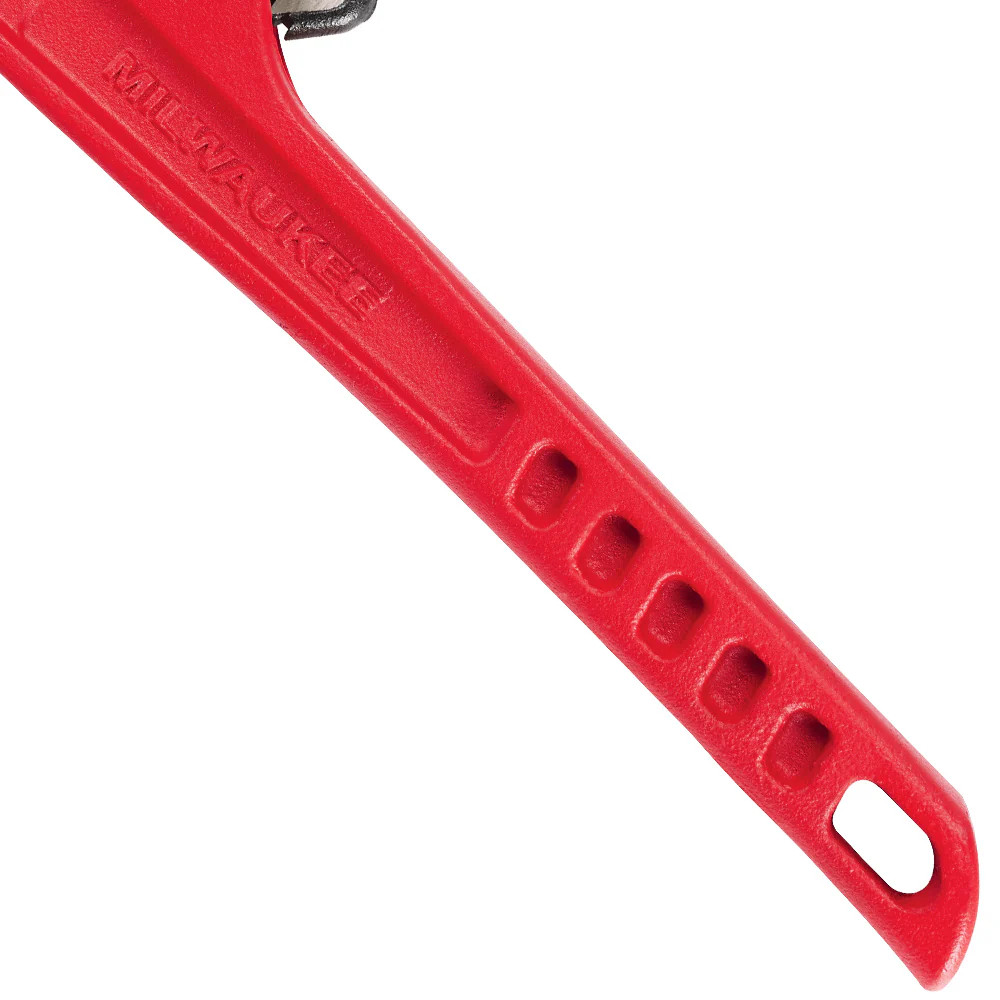 Milwaukee 48-22-7114 14-Inch Durable Steel Ergonomic Overbite Pipe Wrench gallery