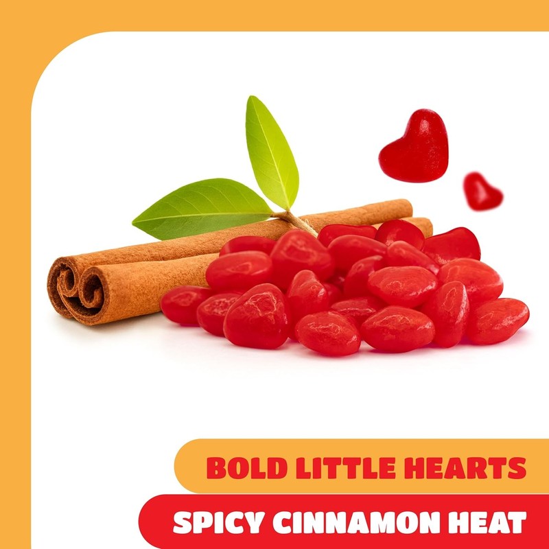 Heart-Shaped Cinnamon Hard Candy, Bulk Pack 2 Pounds gallery