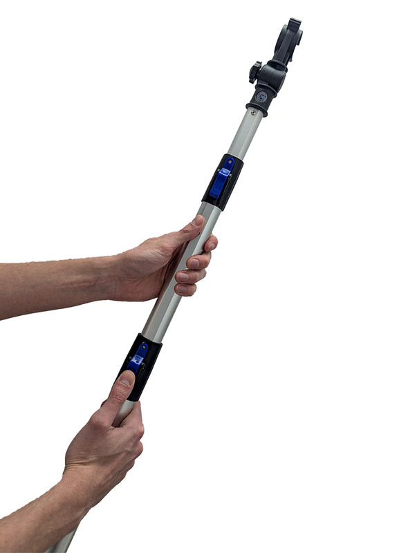 Velux Compatible 3m Telescopic Opening Pole for Roof Windows & Blinds 1.6m-3m gallery