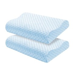 Memory Foam Sleeping Pillow 2 Pack Side Ergonomic Memory Foam Pillows King Size