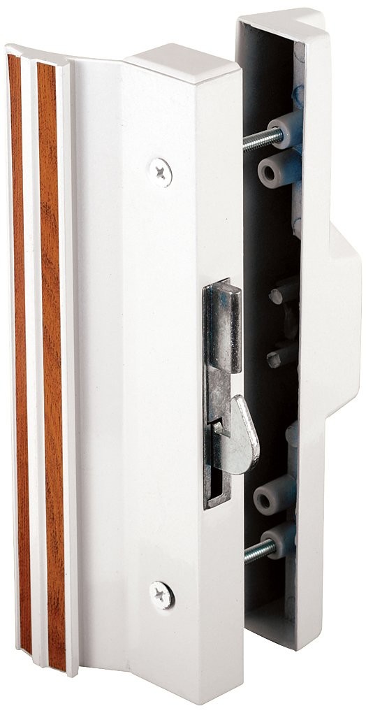 Extruded Aluminum Surface Mount Handles AntiLift Hook Latch White 1 PCS gallery