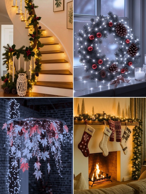 Fairdeer 6Pack Fairy Lights with Timer, 7ft 20 6 Pack, Warm White&Cold White gallery
