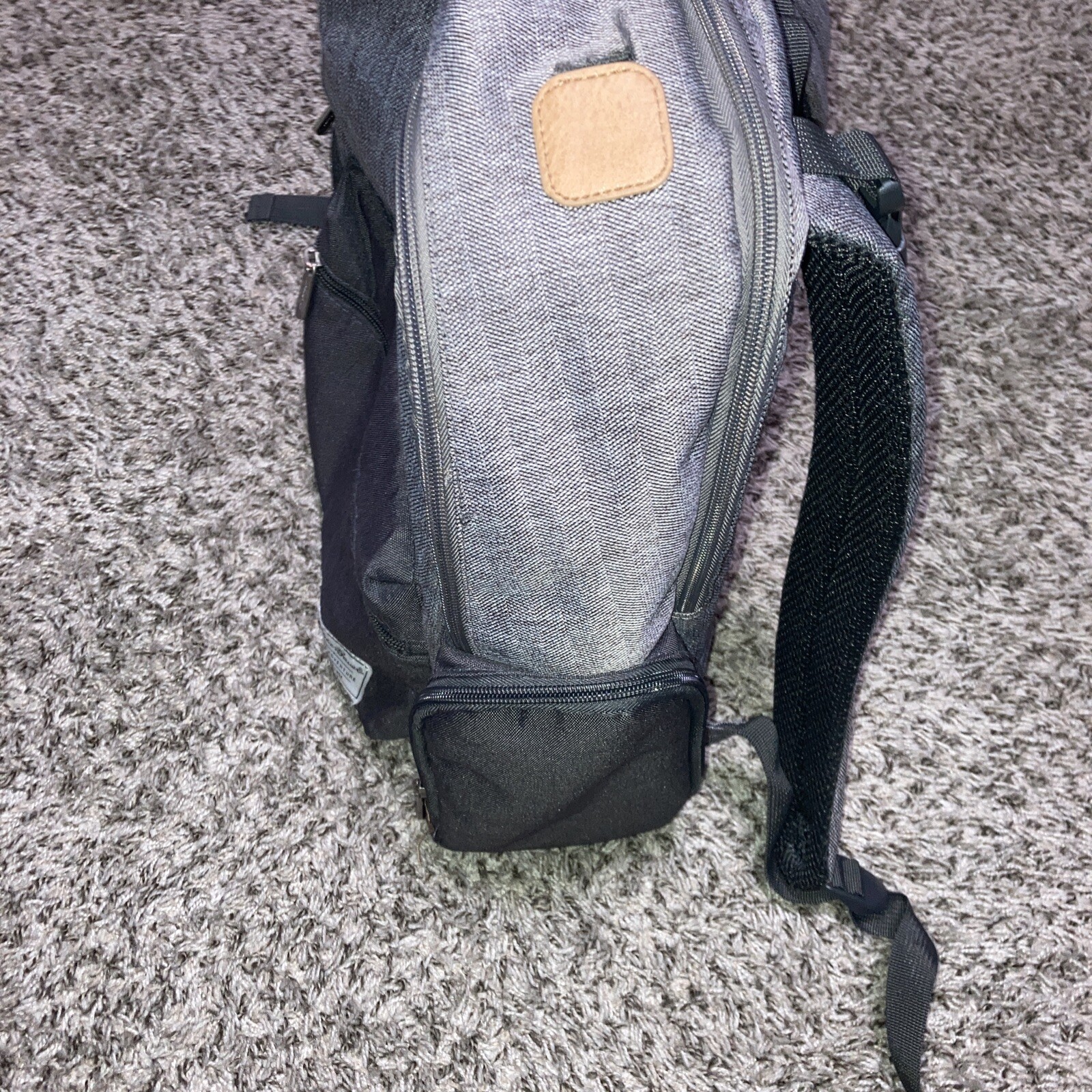 Eddie Bauer First Adventure Backpack- Gray & Brown 4