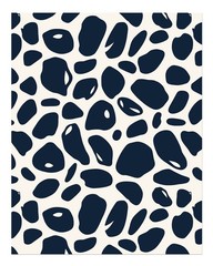 Modern abstract pattern wall art, minimalist decoration, abstract