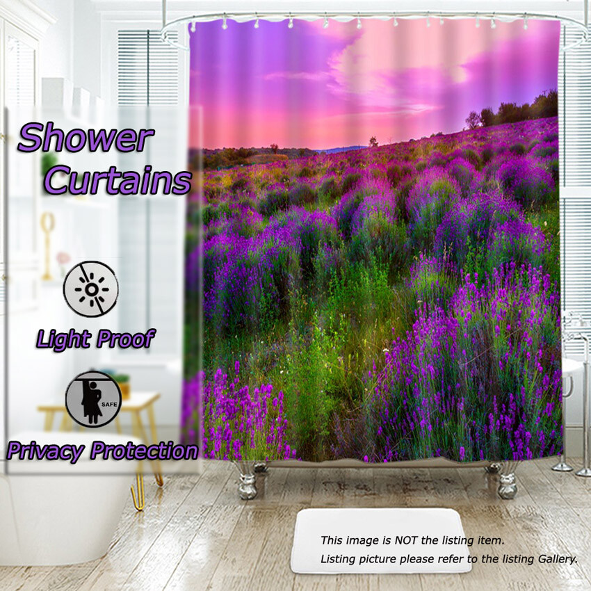 Quadrilateral Of Different3D Shower Curtain Polyester Bathroom Decor Waterproof gallery