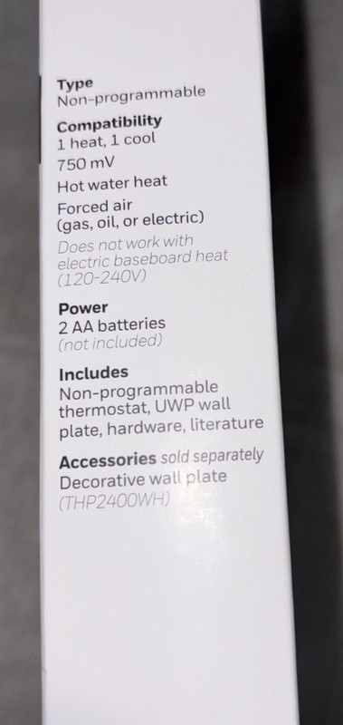 Honeywell Home 24-Volt Non-Programmable Mechanical Thermostat X1N gallery
