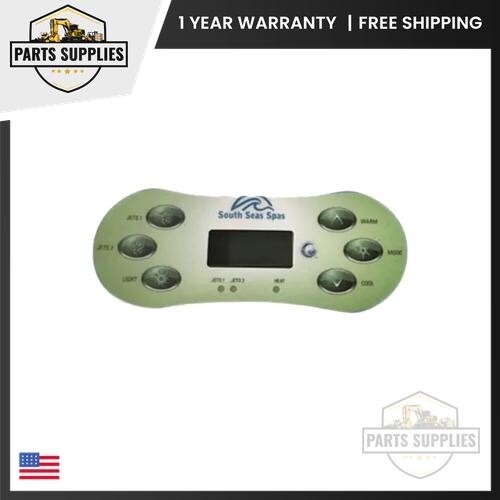 11-0145-08 Artesian Spa VL620S 6-Button Self-Adhesive Spaside Keypad Overlay gallery