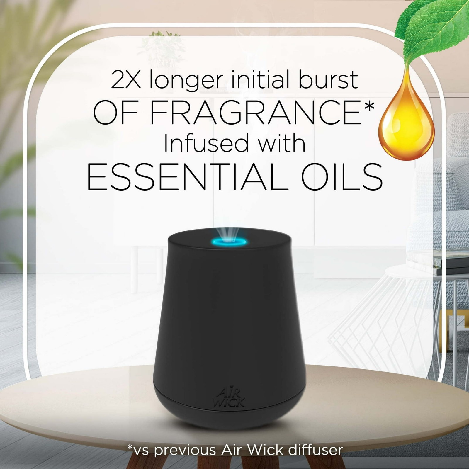 Air Wick Essential Mist Scented Oil Diffuser Refill 2-Pack Fresh Pine & Juniper gallery
