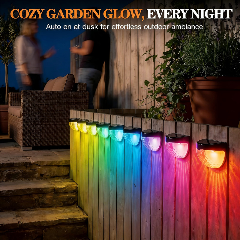 Outdoor Solar Wall Light Motion Sensor Security Bright Flood Street Lamp 3 Modes gallery
