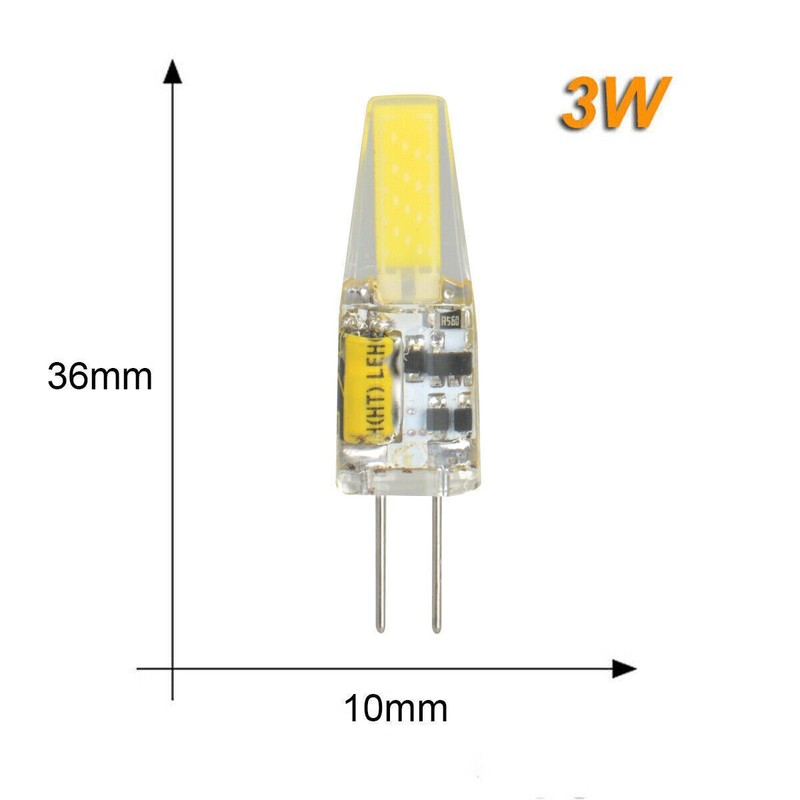 G4/9 E12 LED Corn Bulb Light 6000K Candelabra Ceiling Fan Daylight Ceramics Lamp gallery