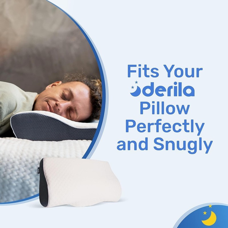 ~ Derila® ~ King Size Pillowcase from Premium Materials to Keep the Pillow Clean gallery