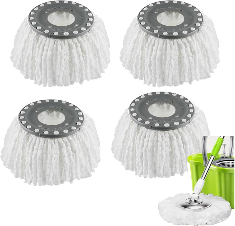 Spin Mop Heads Replacement Refill for Old Hurricane Mr.Clean 360 Spin Magic Rota gallery