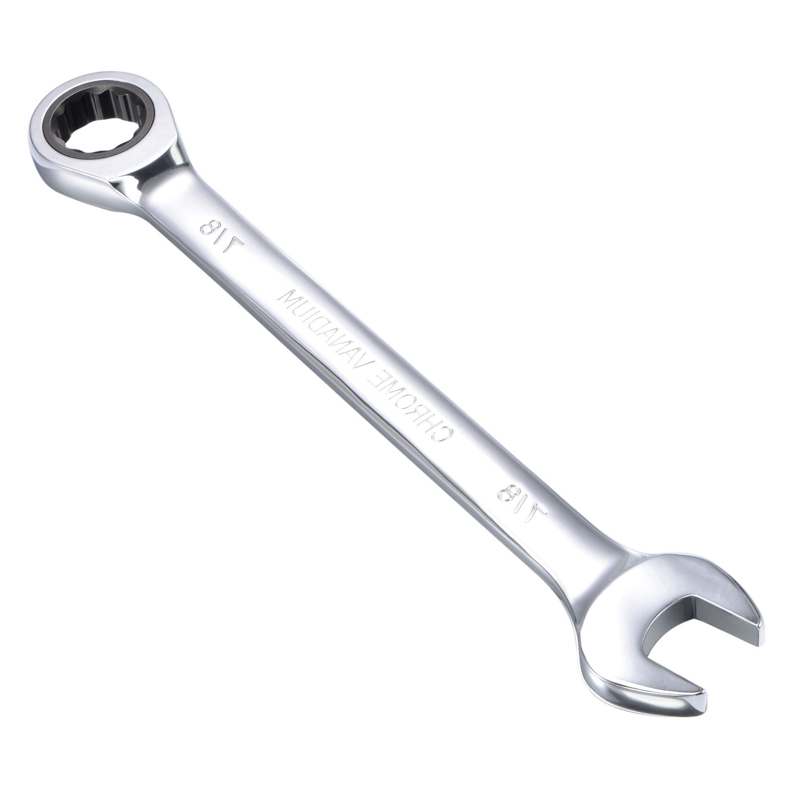 7/8" Ratcheting Combination Wrench for Repair Spanner Tool SAE 72 Teeth 12 Point gallery