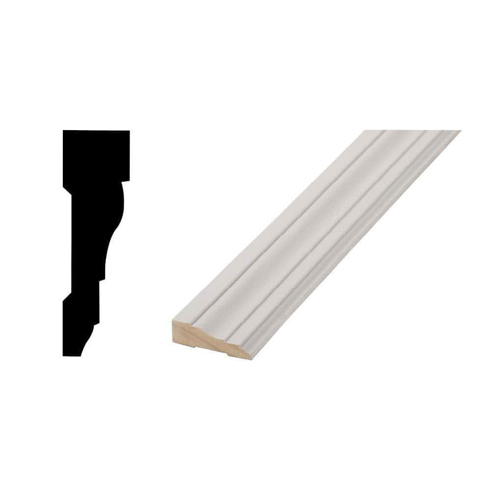 Door Window Casing Trim Primed Wood 5 Pack 84 in Finger Joint Molding 35 ft Set gallery