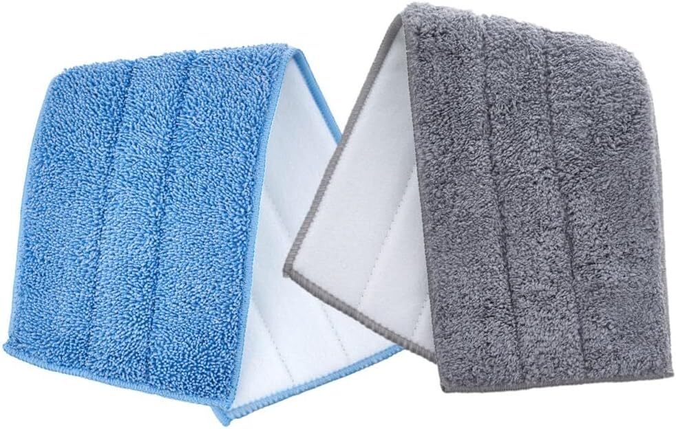 Superio Microfiber Mop Replacement Head, 16 inch Mop Pad Refill (2 Pack) gallery