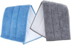 Superio Microfiber Mop Replacement Head, 16 inch Mop Pad Refill (2 Pack)
