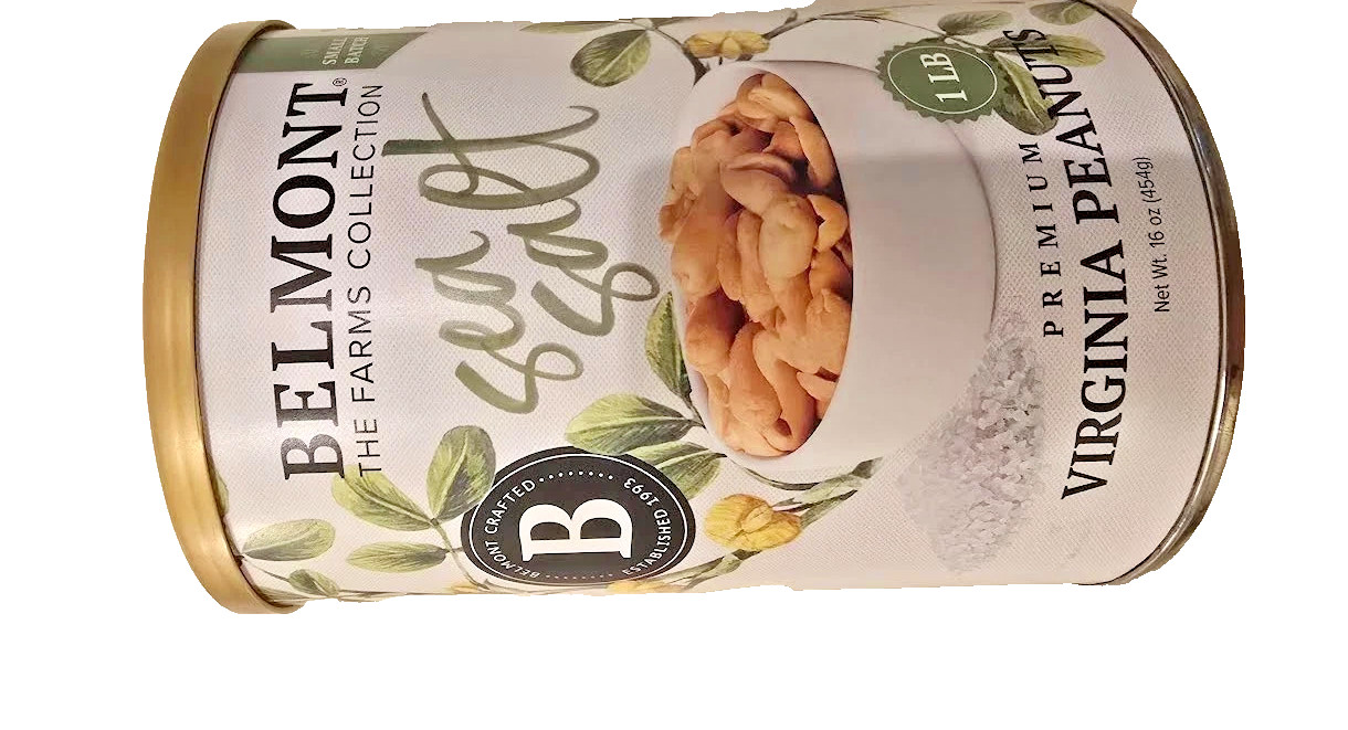 (1 box) Belmont Virginia Peanuts Premium Sea Salt Delicious 16 0z / 04/30/2027 gallery