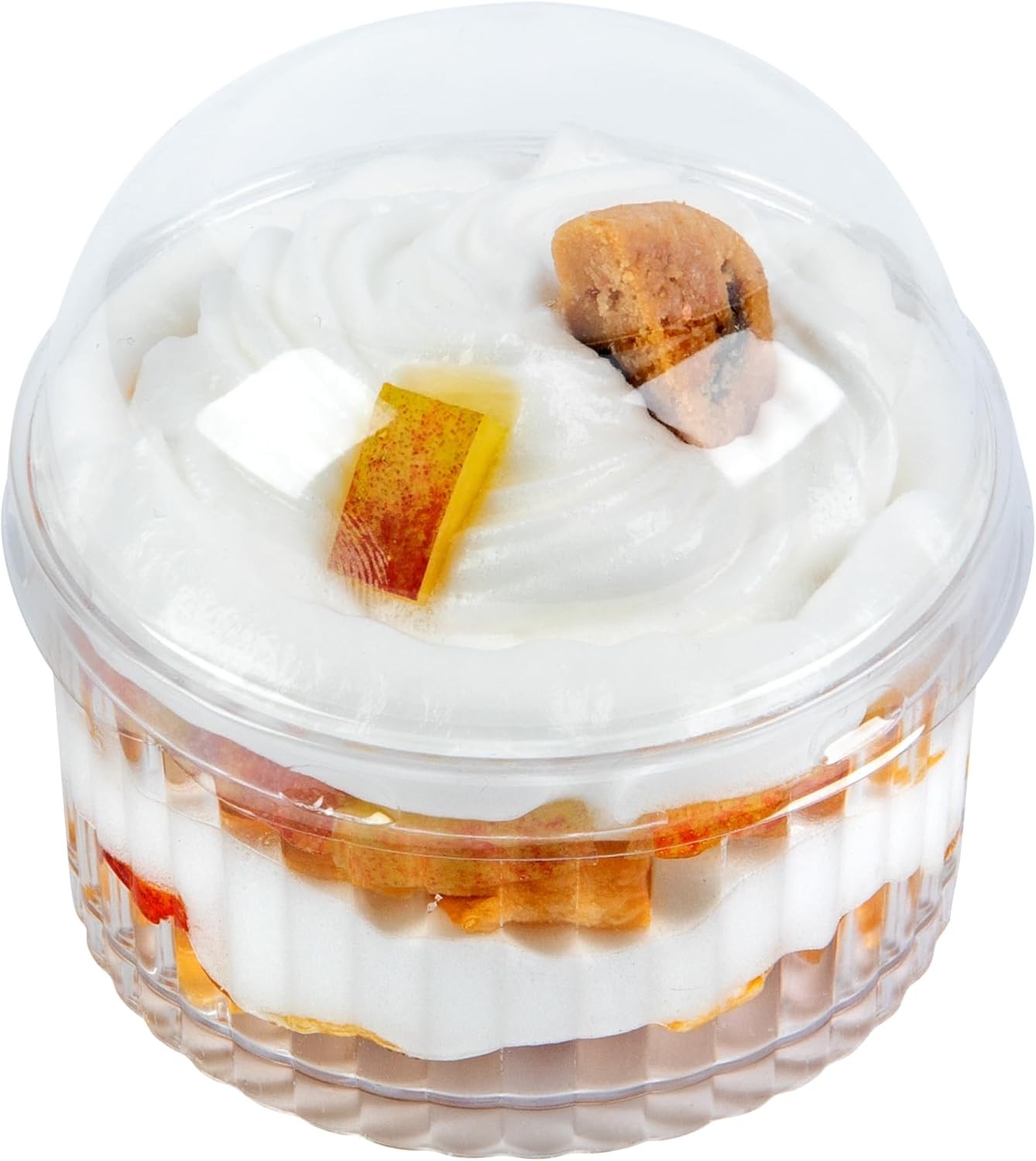 LIDS ONLY: Mini Serve Dome Lids, 25 Disposable Round Covers - Cups Sold gallery