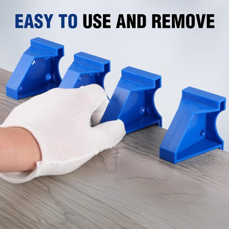 WORKPRO 40-Pack Floor Spacers 2 in 1 Laminate Flooring Spacers Wood Install Tool gallery