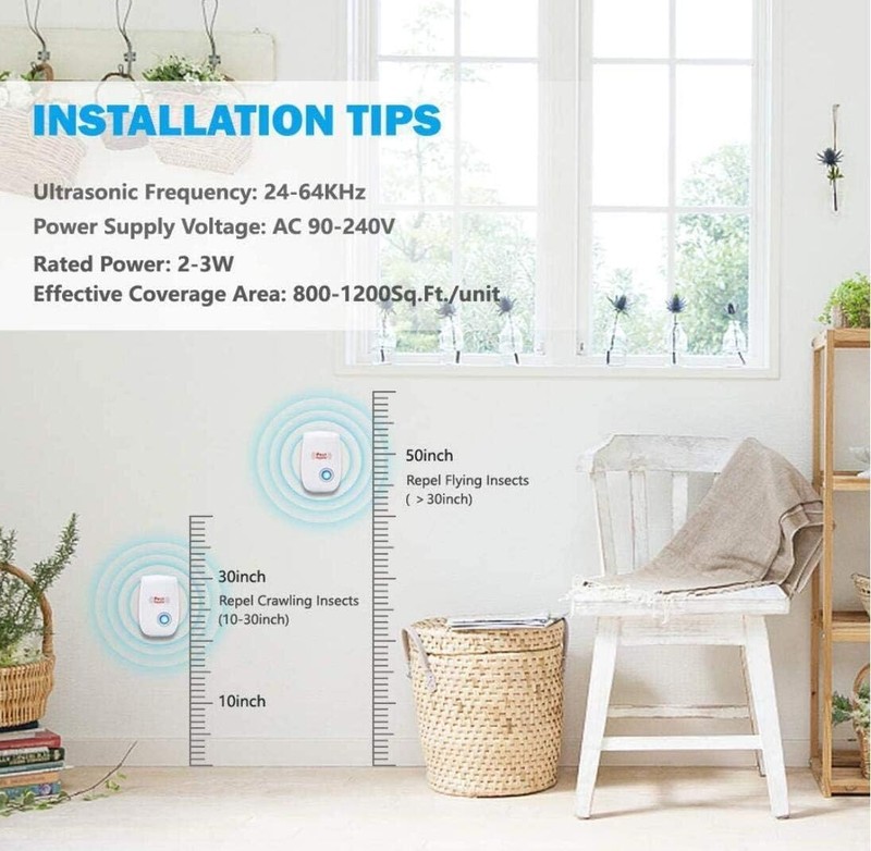 Plug-in Pest Repellers (6): Deter Mosquitoes, Rodents, Bed Bugs Indoors gallery